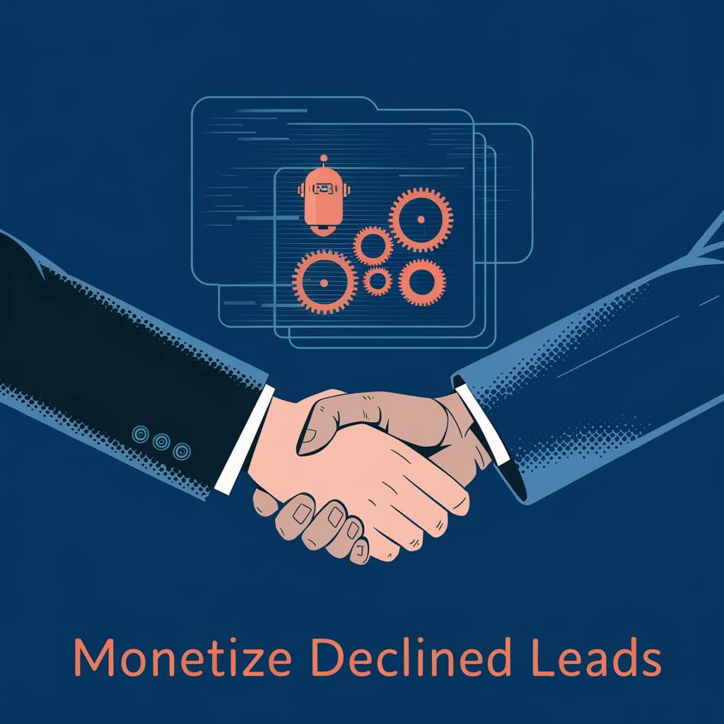 Partnership opportunity for sales managers - Monetize declined leads and merchants.