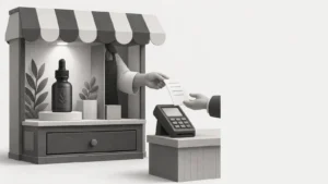 Shopify CBD payment storefront using a separate provider’s card terminal