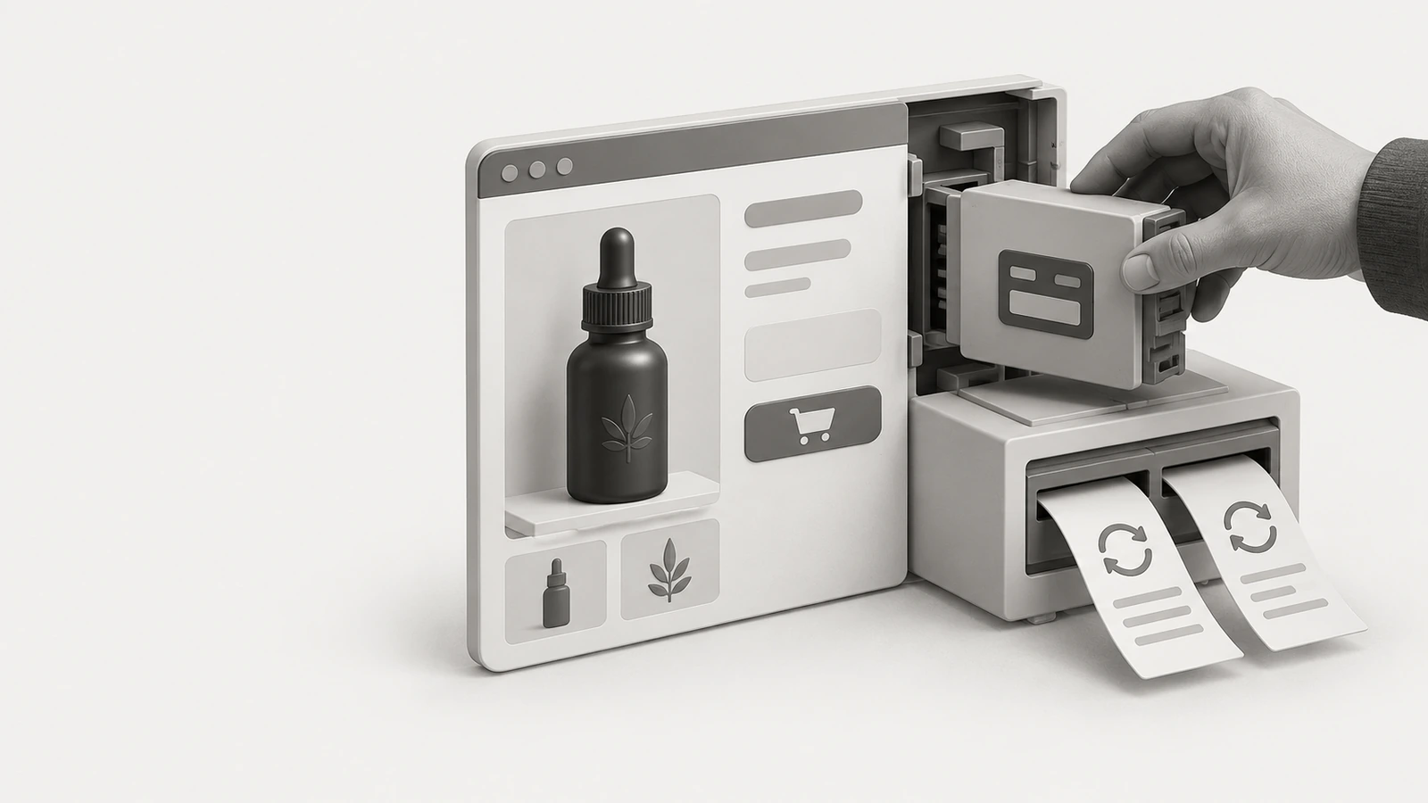 WooCommerce CBD payment checkout with a compatible extension and recurring-order slips