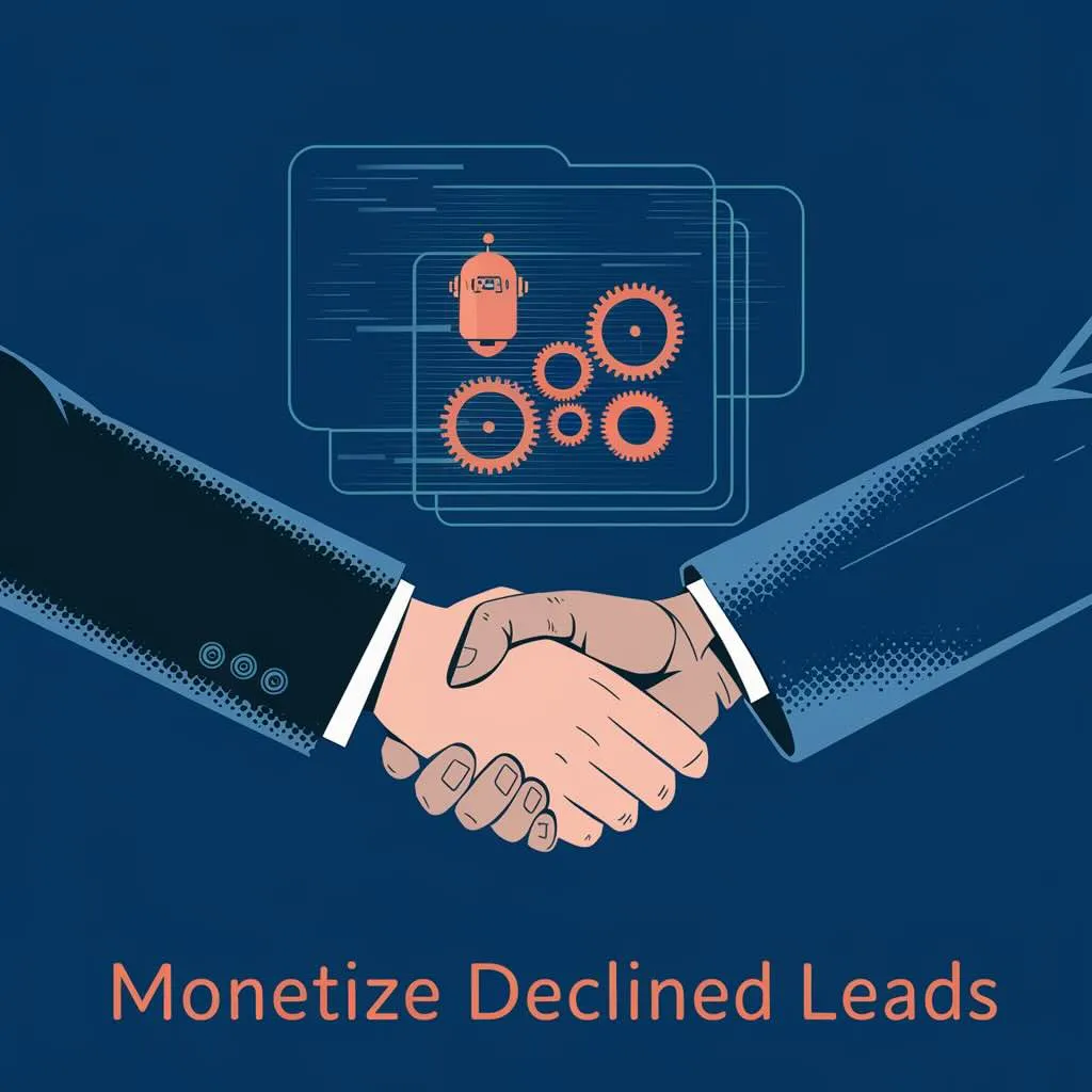 Partnership opportunity for sales managers - Monetize declined leads and merchants.
