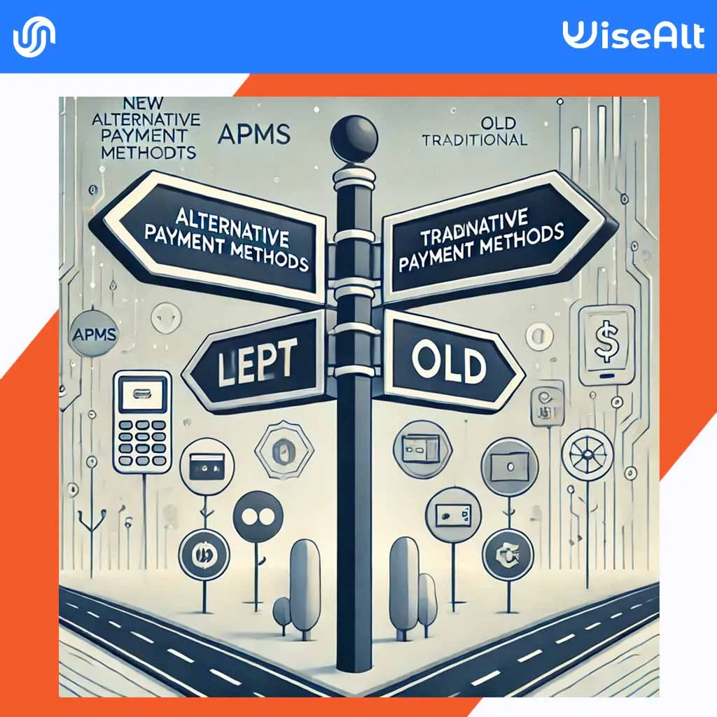 The choice between alternative payment methods and traditional payment methods in a fintech environment